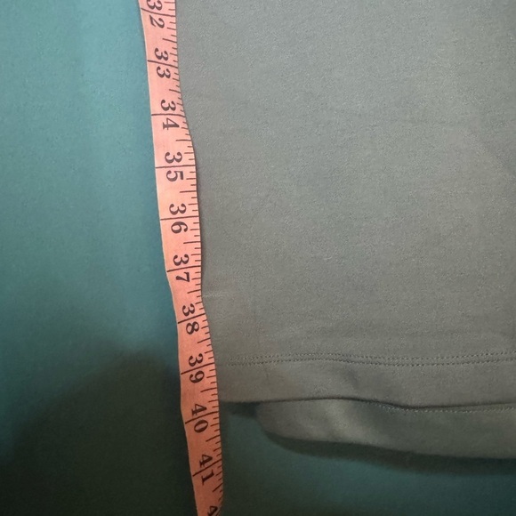 ANTHROPOLOGIE Crystal Structure Square Neck Sheath Dress Sage Green Baily 44 - Picture 8 of 10